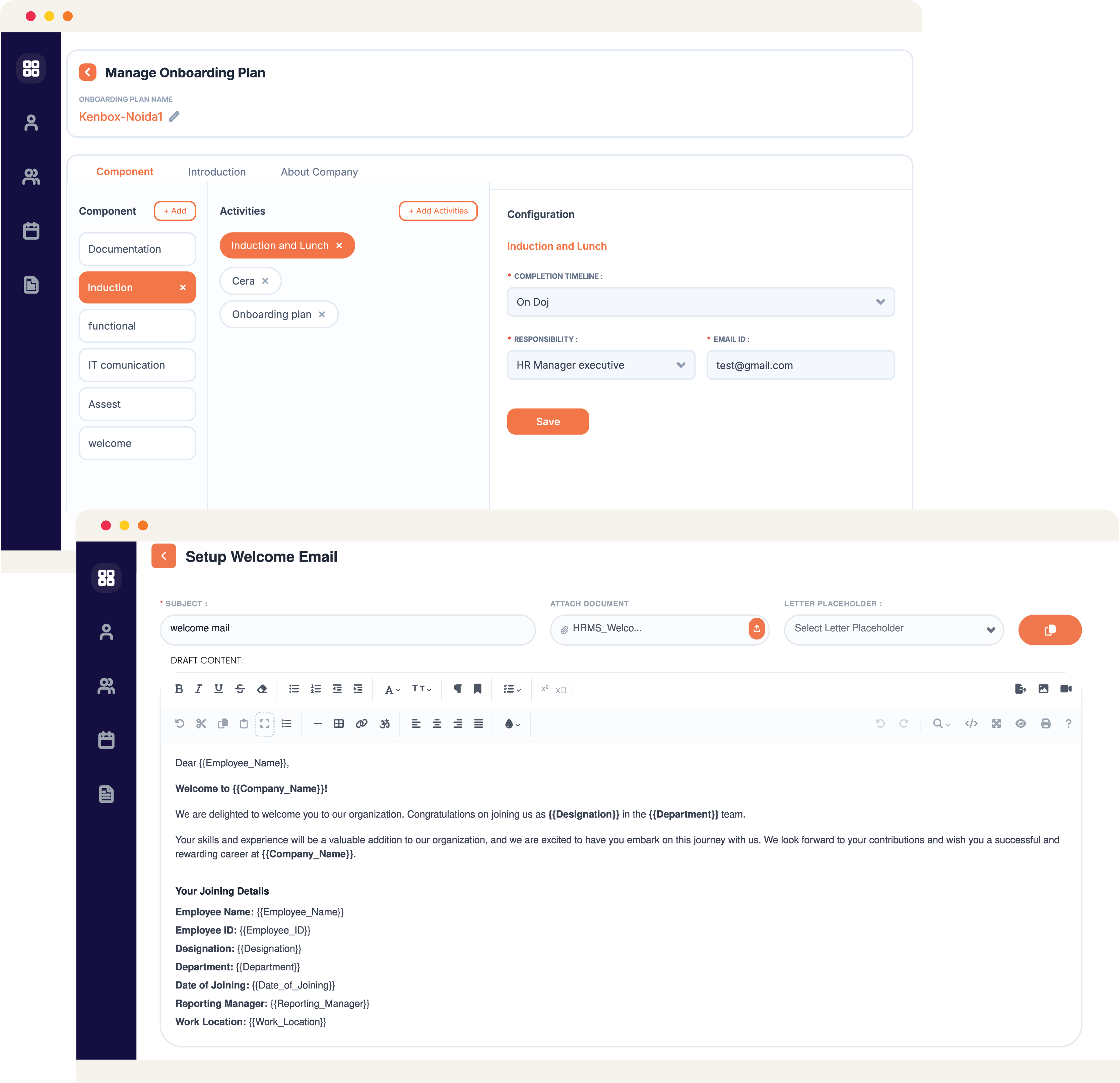 PrajjoHR Departmental Structure Dashboard